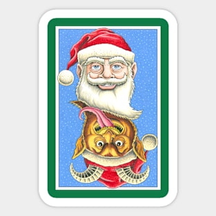 Santa - Nice Sticker